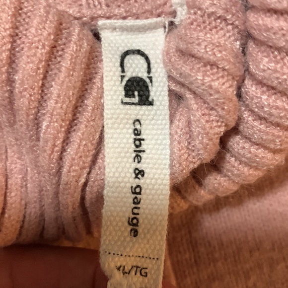 Cable & Gauge Cowl Neck Sweater - Picture 5 of 6